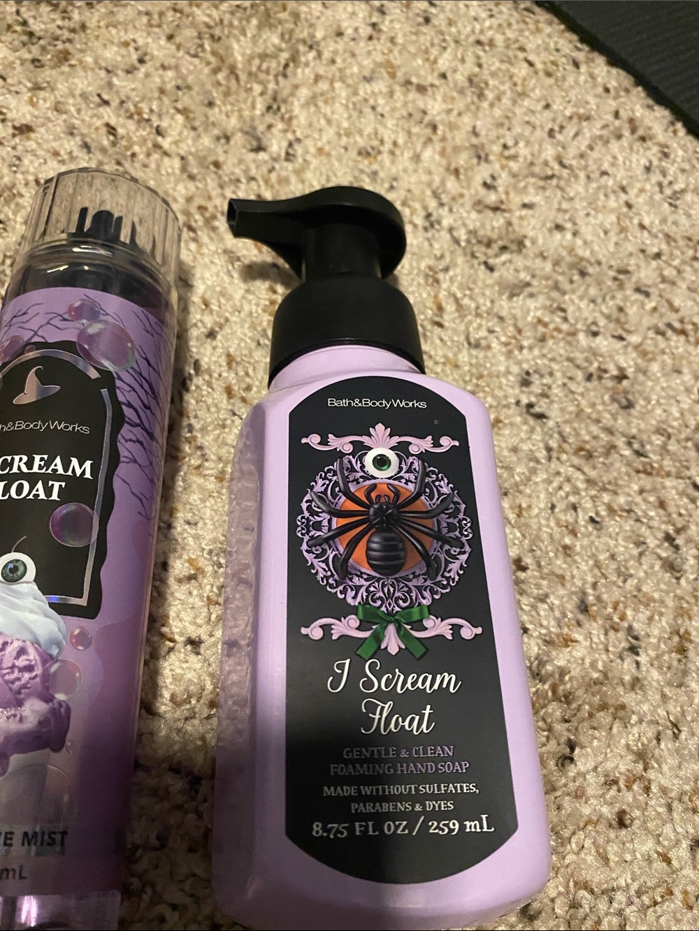 Bath & Body Works Lavender Purple I Scream Float Body Care Set - Picture 5 of 5
